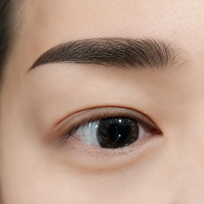 整えられた眉のイメージ